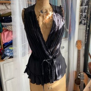 Free People front tie top